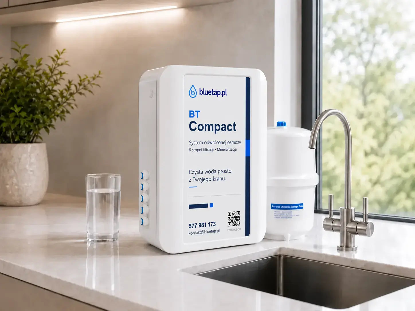 BT Compact - system odwróconej osmozy BlueTap