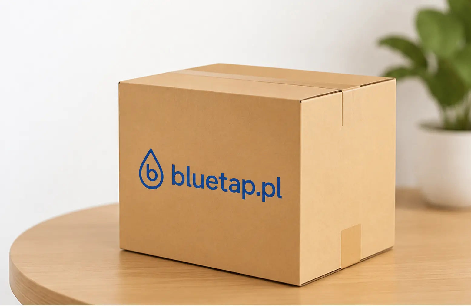 Przesyłka BlueTap przygotowana do bezpiecznej dostawy