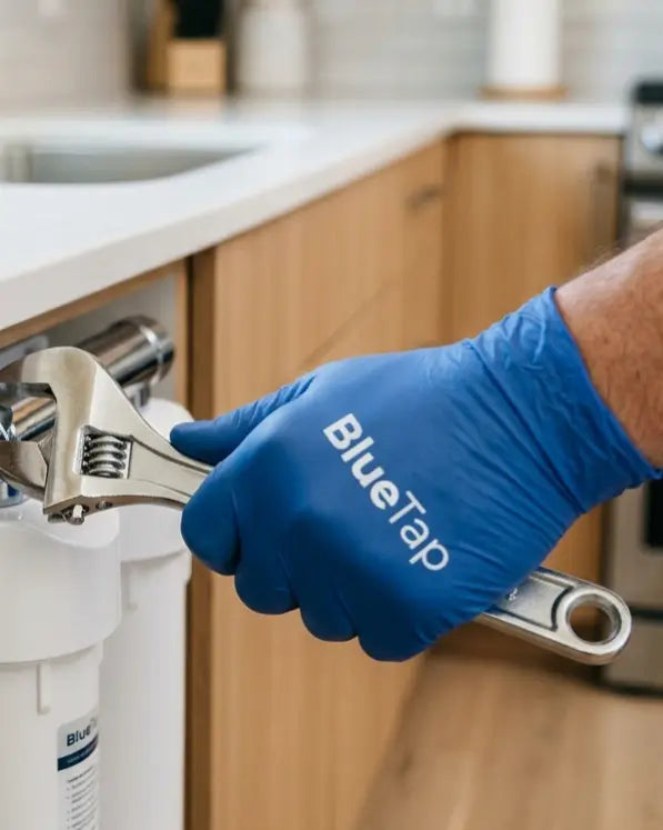 Profesjonalny montaż systemu filtracji wody BlueTap